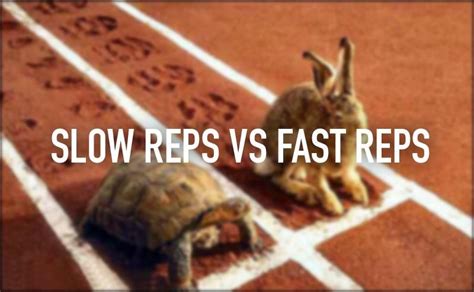 Benefits of Slow Repetitions